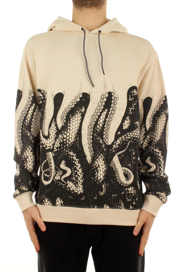 Octopus Snakes Hoodie felpa con cappuccio