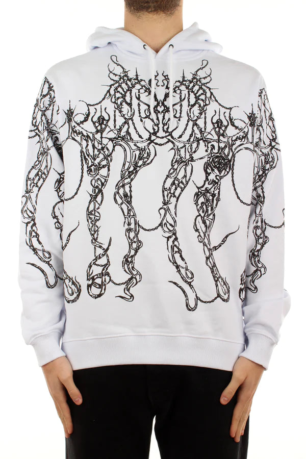 Octopus Sigilism Hoodie felpa con cappuccio