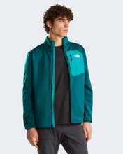 Carica l'immagine nel visualizzatore di Gallery, THE NORTH FACE Pile Crest con cerniera integrale da uomo art.  NF0A897C col. Pacific Teal-TNF Black
