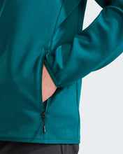 Carica l'immagine nel visualizzatore di Gallery, THE NORTH FACE Pile Crest con cerniera integrale da uomo art.  NF0A897C col. Pacific Teal-TNF Black

