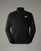 THE NORTH FACE Pile Crest con cerniera integrale da uomo art.  NF0A897C col. TNF Black