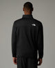 THE NORTH FACE Pile Crest con cerniera integrale da uomo art.  NF0A897C col. TNF Black