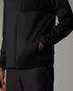 THE NORTH FACE Pile Crest con cerniera integrale da uomo art.  NF0A897C col. TNF Black