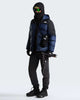 THE NORTH FACE Giacca in piumino Diablo 2.0 con cappuccio da uomo art. NF0A8992 col. Estate Blue Black Heather-TNF Black-Recycled Downlack Heather-TNF Black-Recycled Down (Copia)