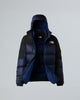THE NORTH FACE Giacca in piumino Diablo 2.0 con cappuccio da uomo art. NF0A8992 col. Estate Blue Black Heather-TNF Black-Recycled Downlack Heather-TNF Black-Recycled Down (Copia)