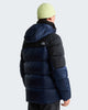 THE NORTH FACE Giacca in piumino Diablo 2.0 con cappuccio da uomo art. NF0A8992 col. Estate Blue Black Heather-TNF Black-Recycled Downlack Heather-TNF Black-Recycled Down (Copia)