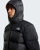 THE NORTH FACE Giacca in piumino Diablo 2.0 con cappuccio da uomo art. NF0A8992 col. TNF Black Heather-TNF Black-Recycled Down