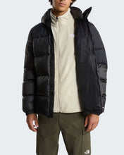 Carica l'immagine nel visualizzatore di Gallery, THE NORTH FACE Giacca in piumino Diablo 2.0 con cappuccio da uomo art. NF0A8992 col. TNF Black Heather-TNF Black-Recycled Down
