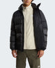THE NORTH FACE Giacca in piumino Diablo 2.0 con cappuccio da uomo art. NF0A8992 col. TNF Black Heather-TNF Black-Recycled Down