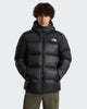 THE NORTH FACE Giacca in piumino Diablo 2.0 con cappuccio da uomo art. NF0A8992 col. TNF Black Heather-TNF Black-Recycled Down