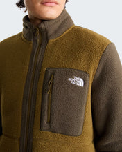 Carica l'immagine nel visualizzatore di Gallery, THE NORTH FACE Giacca in pile Yumiori con cerniera integrale da uomo art. NF0A883R col. Caraway Seed-New Taupe Green
