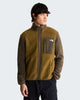 THE NORTH FACE Giacca in pile Yumiori con cerniera integrale da uomo art. NF0A883R col. Caraway Seed-New Taupe Green