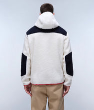 Carica l'immagine nel visualizzatore di Gallery, NAPAPPIJRI Felpa in Pile con Cappuccio e Zip mod. Yupik NA4GNS col. BEIGE DIMITY
