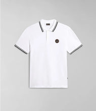 Carica l'immagine nel visualizzatore di Gallery, Napapijri Polo a Maniche Corte E-Macas SS col. BRIGHT WHITE NP0A4H5Z002
