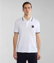 Carica l'immagine nel visualizzatore di Gallery, Napapijri Polo a Maniche Corte E-Macas SS col. BRIGHT WHITE NP0A4H5Z002
