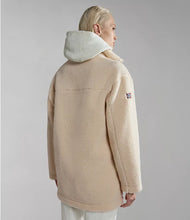 Carica l'immagine nel visualizzatore di Gallery, Napapijri Giacca cappotto in pile Astrolabe Whitecap Gray
