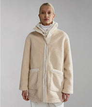Carica l'immagine nel visualizzatore di Gallery, Napapijri Giacca cappotto in pile Astrolabe Whitecap Gray
