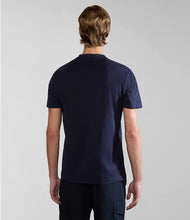 Carica l&#39;immagine nel visualizzatore di Gallery, Napapijri T-Shirt a Maniche Corte S-IAATO col. BLUE MARINE NP0A4HFZ1761
