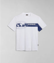 Carica l'immagine nel visualizzatore di Gallery, Napapijri T-Shirt a Maniche Corte S-Manta SS1 col. BRIGHT WHITE NP0A4HQH0021
