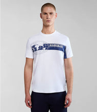 Carica l'immagine nel visualizzatore di Gallery, Napapijri T-Shirt a Maniche Corte S-Manta SS1 col. BRIGHT WHITE NP0A4HQH0021
