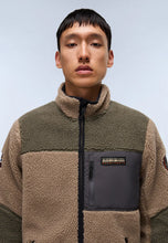 Carica l'immagine nel visualizzatore di Gallery, NAPAPIJRI Felpa in Pile senza Cappuccio e Zip mod. YUPIK FZ3 cod. NP0AGNTMCD1 col. CB MCD
