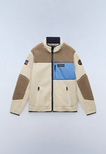 Carica l'immagine nel visualizzatore di Gallery, NAPAPIJRI Felpa in Pile senza Cappuccio e Zip mod. YUPIK FZ3 cod. NP0AGNTMQZ1 col. CB MQZ
