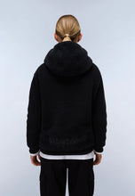 Carica l'immagine nel visualizzatore di Gallery, NAPAPIJRI Felpa in Pile con Cappuccio e 1/2 Zip mod. T-Seline Hzh W art. NP0A4HYO0411 col. BLACK
