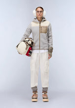 Carica l'immagine nel visualizzatore di Gallery, NAPAPIJRI Felpa in Pile con Cappuccio e Zip mod. T-Yupik OG H W art. NP0A4I54H971 col. LIGHT GREY SOLID
