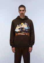 Carica l'immagine nel visualizzatore di Gallery, NAPAPIJRI Felpa con Cappuccio B-Sweat H art. NP0A8AO3WT3 col. DEMITASSE
