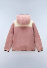 Carica l'immagine nel visualizzatore di Gallery, NAPAPIJRI Felpa in Pile con Cappuccio e Zip mod. YUPIK OG H W 1  col. PINK WOODROSE

