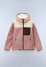 Carica l'immagine nel visualizzatore di Gallery, NAPAPIJRI Felpa in Pile con Cappuccio e Zip mod. YUPIK OG H W 1  col. PINK WOODROSE
