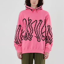 Carica l&#39;immagine nel visualizzatore di Gallery, Octopus Thorns Hoodie Sweatshirts Felpa Cappuccio unisex Pink
