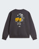 THE NORTH FACE Felpa Gear Up Get Out con grafica unisex art.  NF0A8JB5 col. Anthracite Grey