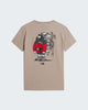 THE NORTH FACE T-shirt Gear Up Get Out Graphic unisex art. NF0A8JB42MB col. Stone Slab
