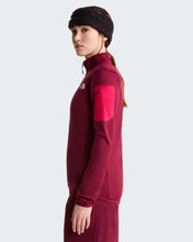 Carica l'immagine nel visualizzatore di Gallery, THE NORTH FACE Giacca in pile Mistyescape da donna art. NF0A8J6D col. Burgundy Crush
