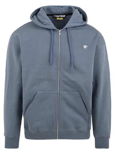 IUTER FELPA CON ZIP mod. HEART LOGO ZIP HOODIE cod. 24WISZ01