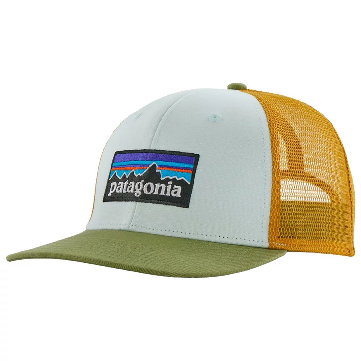 PATAGONIA Berretto Patagonia P-6 Logo Trucker Hat Cap Wispy Green