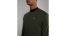 Carica l&#39;immagine nel visualizzatore di Gallery, Napapijri Maglione in lana da uomo Damavand C 4 Verde Green Depths
