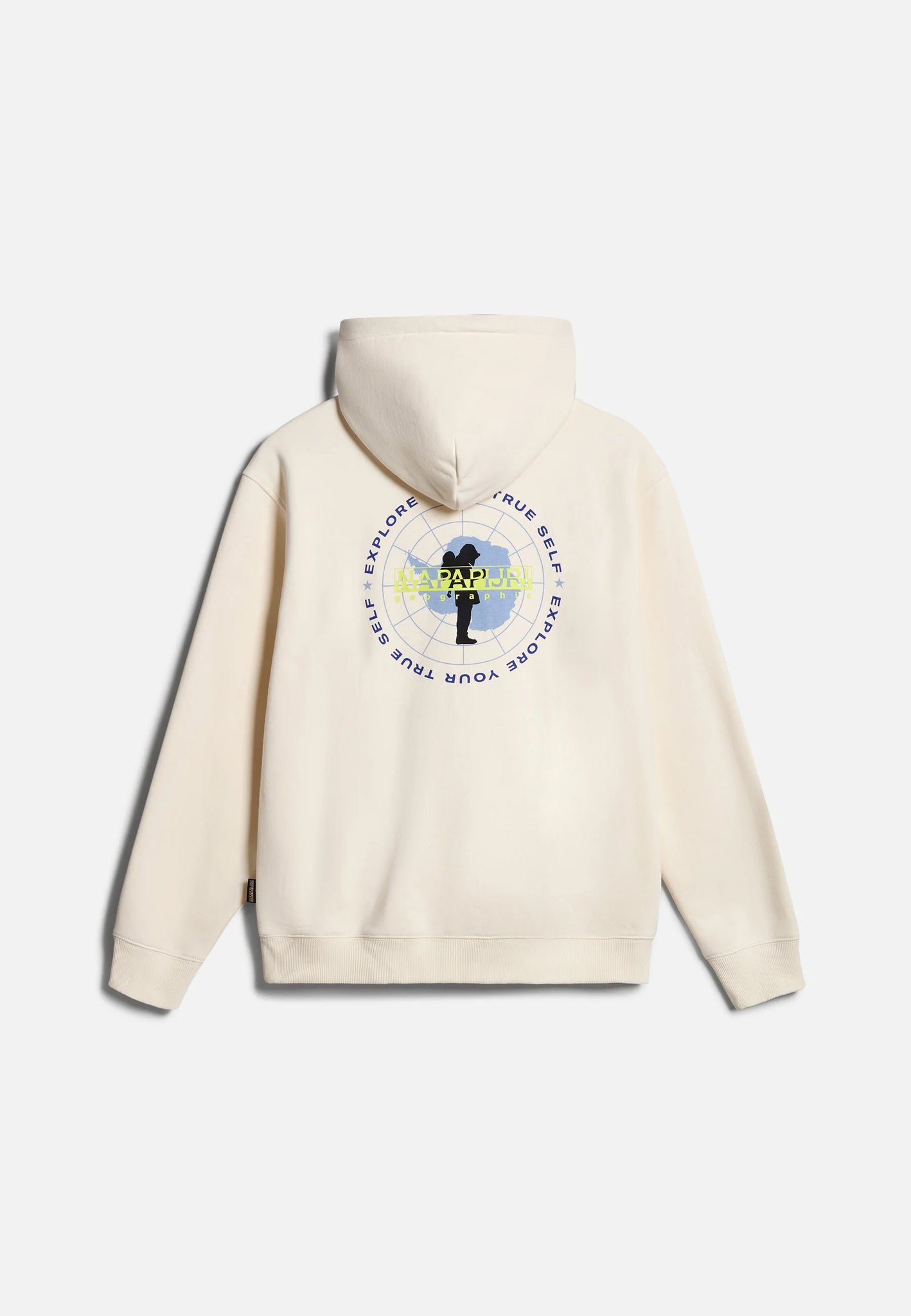 Felpa napapijri 2025 uomo bianca