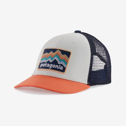 Patagonia Kids' Trucker Hat Cap cappellino da ragazzo bambino Coho Coral