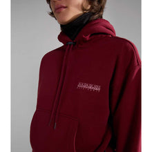 Carica l'immagine nel visualizzatore di Gallery, Napapijri Felpa donna con cappuccio B-Rope 1 Bordeaux Vint Amaranth
