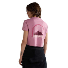 Carica l&#39;immagine nel visualizzatore di Gallery, Napapijri Maglietta A Maniche Corte S-Rope Crop 1 Pink
