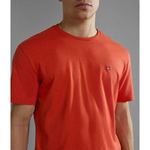 Carica l&#39;immagine nel visualizzatore di Gallery, Napapijri T-shirt Maglietta A Maniche Corte Salis C SS Red Rusty
