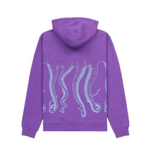 Carica l&#39;immagine nel visualizzatore di Gallery, Octopus Outline logo hoodie felpa con cappuccio Viola Purple
