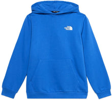 Carica l'immagine nel visualizzatore di Gallery, THE NORTH FACE Felpa pullover con cappuccio Evolution Box NSE da ragazzi art.  NF0A8CV5 col. Active Blue
