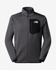 THE NORTH FACE Pile Crest con cerniera integrale da uomo art.  NF0A897C col. ANTHRACITE GREY