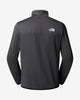 THE NORTH FACE Pile Crest con cerniera integrale da uomo art.  NF0A897C col. ANTHRACITE GREY