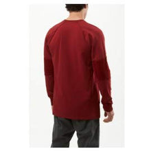 Carica l&#39;immagine nel visualizzatore di Gallery, E9 ENOVE Balance Felpa T-Shirt Leggera Girocollo Rosso Scuro Uomo
