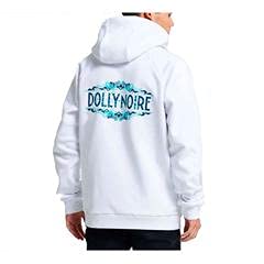 Dolly Noire Logo MAIOLICHE Hoodie Felpa Cappuccio Uomo Felpa Uomo