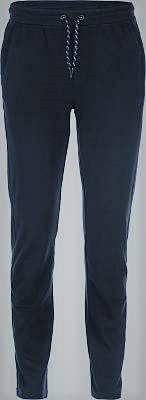 FREDDY Active Pantalone Uomo Lungo Senza Polsino, Felpato, Blu Navy
